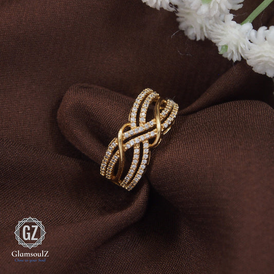 Elevate your style with Glamsoulz's trendy gold plated daily wear finger rings. Shop now for affordable luxury and effortless chic. #goldplatedrings #dailywearjewelry