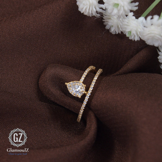 Elevate your style with our trendy gold plated finger rings at Glamsoulz. Perfect for daily wear, these chic pieces add a touch of glamour to your look.