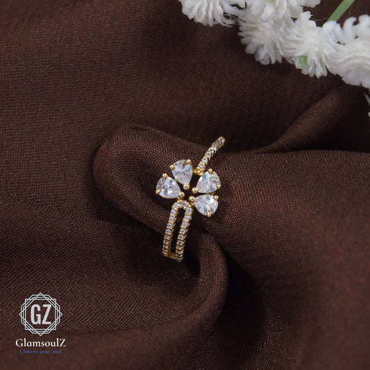 Elevate your style with Glamsoulz's trendy gold plated daily wear finger rings. Perfect for everyday glam, shop now for chic accessories.