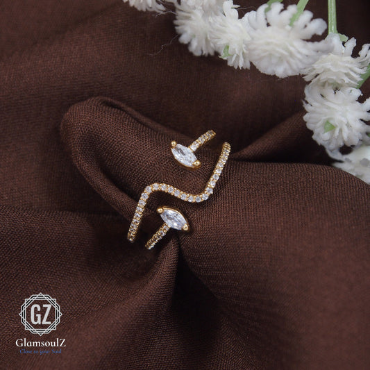 Elevate your style with Glamsoulz's gold-plated daily wear finger rings. Perfect for every occasion, these trendy pieces are a must-have for your jewelry collection. Shop now!