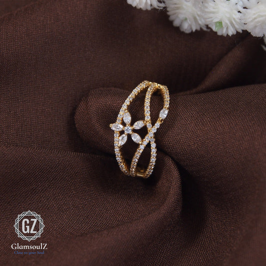 Elevate your style with our trendy gold plated daily wear finger rings from Glamsoulz. Explore exquisite designs for a chic look. Perfect for everyday glam!
