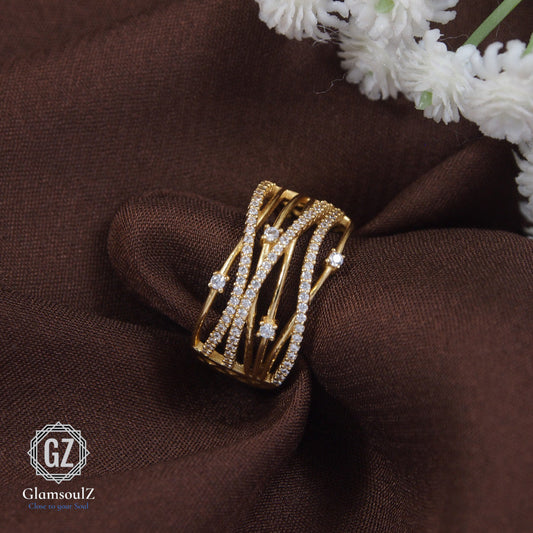 Elevate your daily style with Glamsoulz's trendy gold plated finger rings. Perfect for everyday wear, shop now for affordable elegance and on-trend designs.