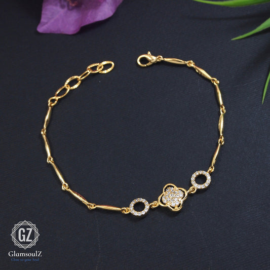 Elevate your everyday style with Glamsoulz' trendy and affordable daily wear bracelets. Shop now for the latest designs in minimalist, beaded, and charm bracelets! 