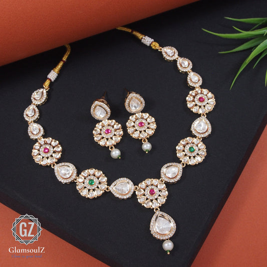 Sparkle sustainably with Glamsoulz's moissanite necklaces. Ethically sourced, dazzling brilliance, and affordable luxury. Shop now! 